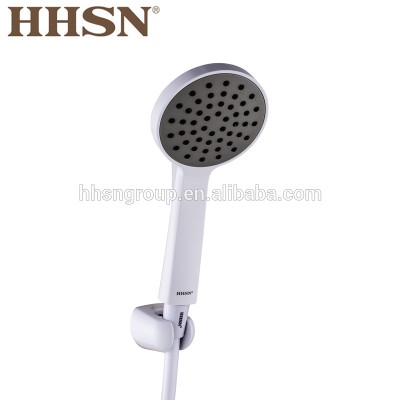 HHSN ABS plastic hand shower head with Stainless Steel Hose, Adjustable Swivel Bracket